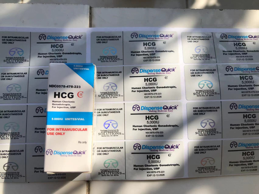 Cajas de empaquetado plásticas del HG del frasco de la bandeja 2ml de la hormona de crecimiento de Pharma SOmatropin