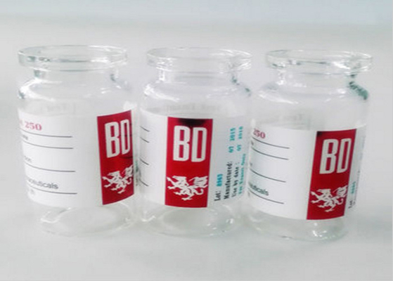 el frasco de cristal farmacéutico del frasco etiqueta Eco liso - material amistoso