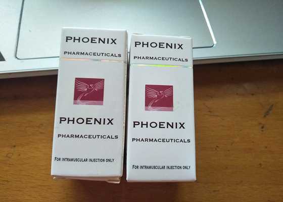El frasco caja/10ml de Pharma encajona tamaño modificado para requisitos particulares de empaquetado con la línea perforada
