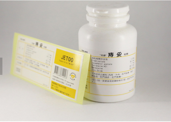 La botella mate de la medicina del PVC etiqueta la etiqueta engomada impresión en offset laminación brillante