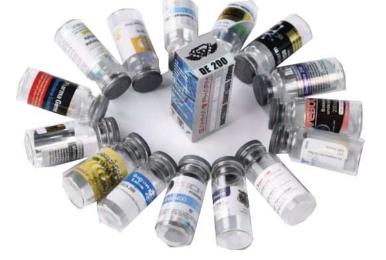 Impresión adhesiva compacta de la etiqueta de la etiqueta engomada del frasco del frasco para diversos diseños