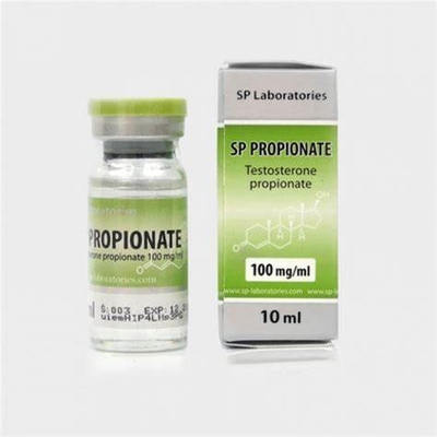 SP Lab test Propionate 100mg 10ml Vial Etiquetas y cajas