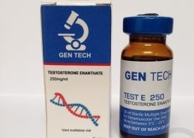 Gen Tech Pharma vial inyección y orales etiquetas y cajas
