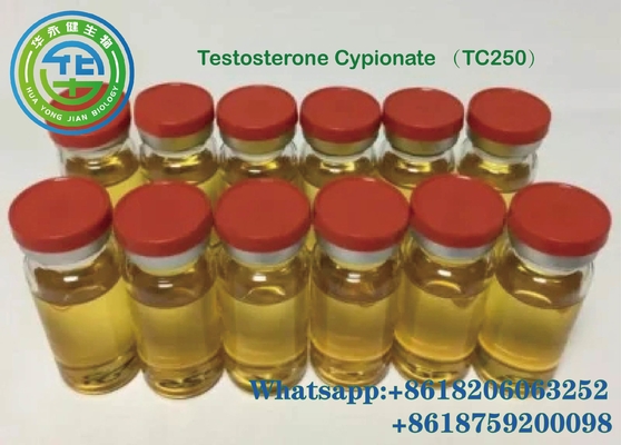 Los esteroides anabólicos inyectables engrasan el polvo TC250 legal 250 mg/ml inyección CAS 58-20-8 del cypionate de la testosterona bio-tc250