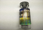 Etiquetas del frasco de Aus Pharma 10ml, etiquetas engomadas de encargo del holograma para los envases de cristal