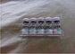 El frasco de cristal del multicolor etiqueta el tamaño de encargo para los péptidos farmacéuticos de la medicina