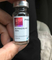 Etiquetas de encargo del frasco de la inyección de Phoenix Pharmacetical con el holograma Materail del laser