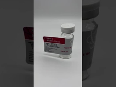 Etiquetas de vial de péptidos de vidrio impermeable Impresión de una sola cara