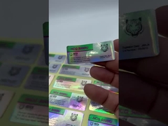 2.5 Mil 10 ml de aceite etiquetas de vial personalizadas de vidrio rollos de embalaje protección UV