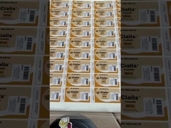 Etiquetas del vial de péptidos de 2 ml