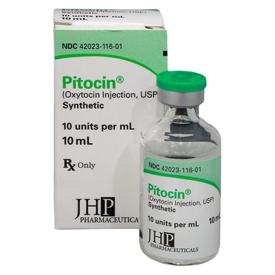 Pitocin vial Strong Synthetic 10ml Holograma Vial Etiquetas y cajas