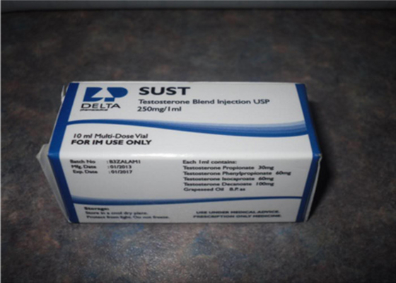 Estera del papel del cartón de la caja del empaquetado farmacéutico del frasco de Sust con la impresión en color de CMYK
