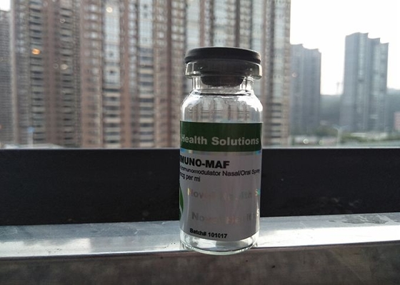 fabricante de cristal de la etiqueta de la botella de píldora 10ml con la solución nueva de la salud del diseño