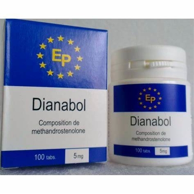 Etiquetas y cajas de la botella de la tableta de Dianabol Methandrostenolone 100mg
