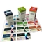 Etiquetas y cajas de viales de 10 ml para productos farmacéuticos tren Hexahydrobenz