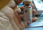 Etiquetas de viales de viales de papel farmacéutico con material de PET transparente