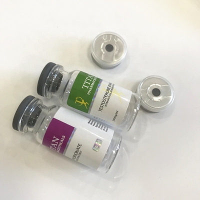 RX Etiquetas del vial de 10 ml para prueba de esteroides de dosis múltiples para inyección en laboratorio E