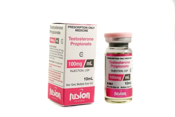 Fusion Pharma Etiqueta holográfica del vial de 10 ml con diferentes nombres y colores del producto