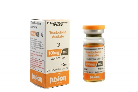 Fusion Pharma Etiqueta holográfica del vial de 10 ml con diferentes nombres y colores del producto