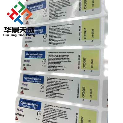 Clomid 50 cápsulas etiquetas de botella de medicamentos etiquetas de farmacia etiqueta de impresión con macetas de plástico etiquetas impresas