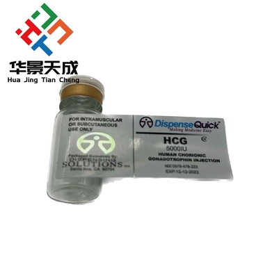 PVC 2 ml Botella de péptidos Etiquetas de semaglutida Bpc 157 Adhesivo a prueba de agua