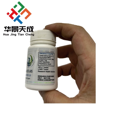 Finalización brillante/ mate Anávaroxandrolona píldoras Esteroides píldoras Etiquetas para en 10 ml de vial