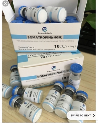 Etiquetas de botellas de péptidos de inyección estériles de forma cuadrada PET plástico de 2 ml acabado brillante Eco amigable para bpc
