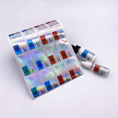 Diseño gratuito culturismo personalizado SUS 250 etiquetas de vial anabólico inyectable cajas UV PVC brillante PP pegatina adhesiva holográfica
