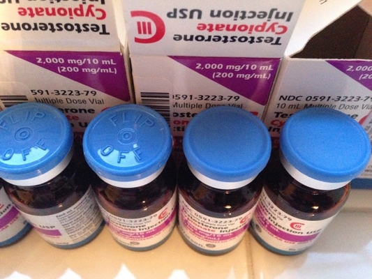 Etiquetas de los viales de 10 ml con acabado brillante/ Matt para recipientes de vidrio de nanodrolona decanoato de Sharpe cuadrado