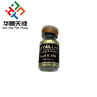 Etiquetas de botellas de péptidos inyectables impermeables de 2 ml Imprimir material dorado para retatrútida 10 mg Material duradero