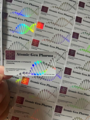 Propionato de prueba autoadhesivo Farmacia etiquetas de botellas de 10 ml