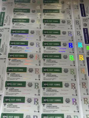 Etiquetas de los viales de inyección de retatrutida 30 mg de 2 ml para inyección subcutánea
