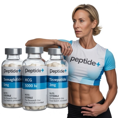 GHRP6 5MG 2 MLBottle Etiqueta de etiqueta de impresión para las etiquetas de polvo de péptidos