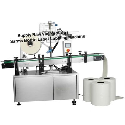 Suministro Vial crudo péptidos Sarms botella de etiqueta de autoetiqueta de la máquina de etiquetado Resistencia al agua Sí, optimizado para el proceso de etiquetado sin problemas