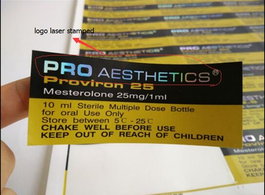 N P P 100 Mg 6x3cm Materiales diferentes para los viales de vidrio de 10 ml