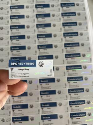 Motcs-10 mg 3 ml Etiquetas de los viales pequeños