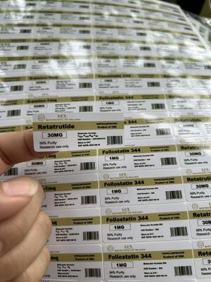 Dsip 5mg Self Adhesive Labels Small Vials Labels