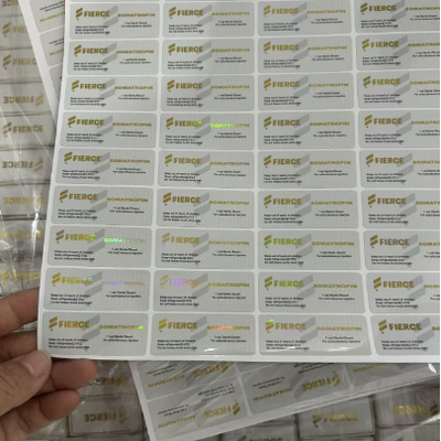 Tamaños personalizados Envases de péptidos de acabado brillante e impermeable Caja para 10 envases de 3 ml de polvo seco