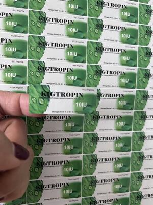 Etiquetas personalizadas impermeables de PVC H gh 100iu