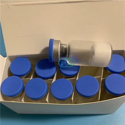 Vial Materia prima 100 IU HG 10 Vial 10 IU etiquetas y cajas