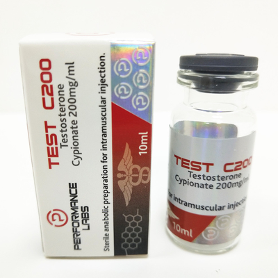 Vial farmacéutico Fuerte 10ml Holograma Vial Etiquetas Test Cyp