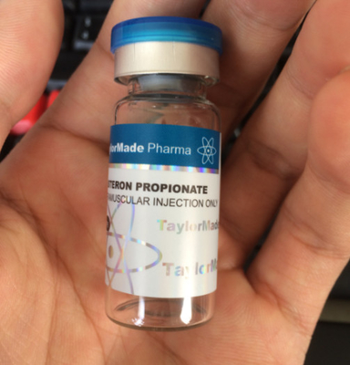 Etiquetas de vial personalizadas de 10 ml con color de impresión púrpura