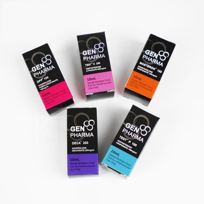 Impresión en pantalla Caja de envasado de medicamentos bloqueable Laminación mate