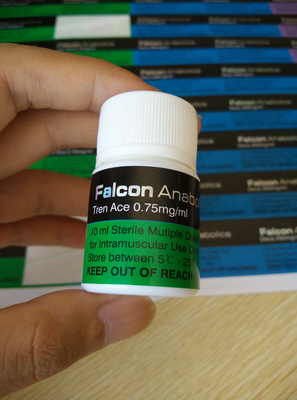 Superficie Brillante Finalización Oral Etiquetas de botellas de medicinas personalizadas Resistencia química para la industria