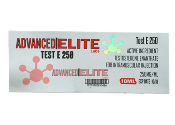 Etiquetas engomadas de encargo del holograma del material de laser con la impresión en offset del color de CMYK 4