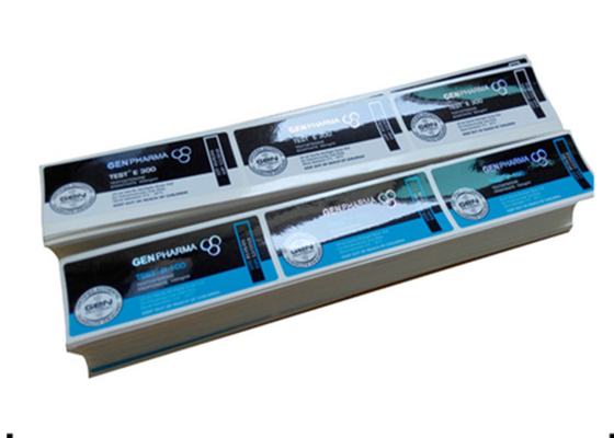 pruebe las etiquetas del frasco de vidrio de Enanthate 300mg para las botellas de vidrio del frasco anabólico 10ml