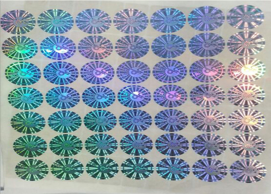 Impresión de varios canales del código del holograma de la etiqueta autoadhesiva falsa anti de la seguridad del ANIMAL DOMÉSTICO con el logotipo