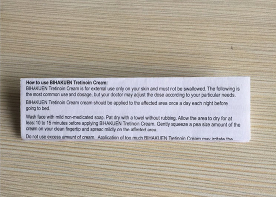 Impresión del parte movible del paquete de la medicina de la solución de aceite del vial para la prueba de la inyección