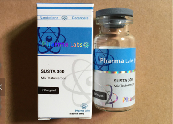 El frasco anabólico del frasco 10ml etiqueta y encajona la impresión en color brillante de CMYK