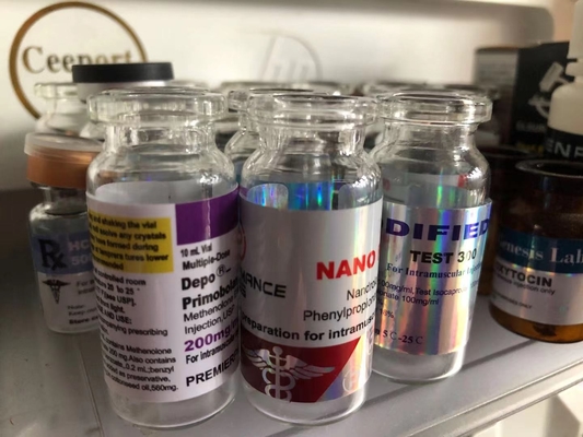 Deca Durobolin 250 10 ml Etiquetas del vial Esteroides para inyección Etiquetas de farmacia